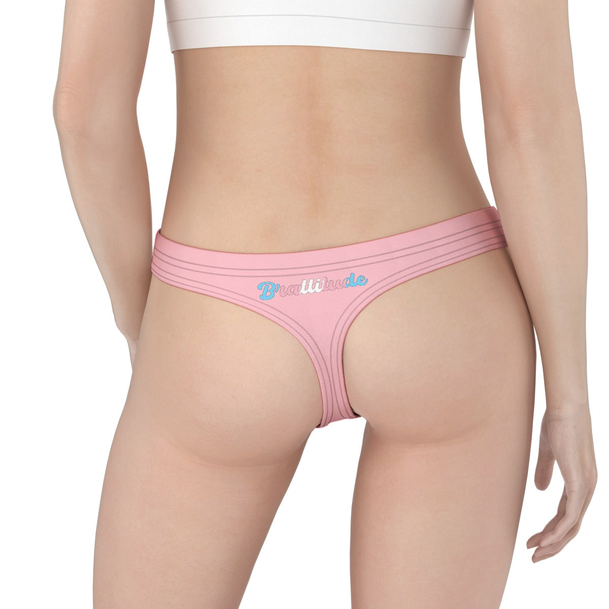 Brattitude Trans Flag Low Waist Jersey Brief