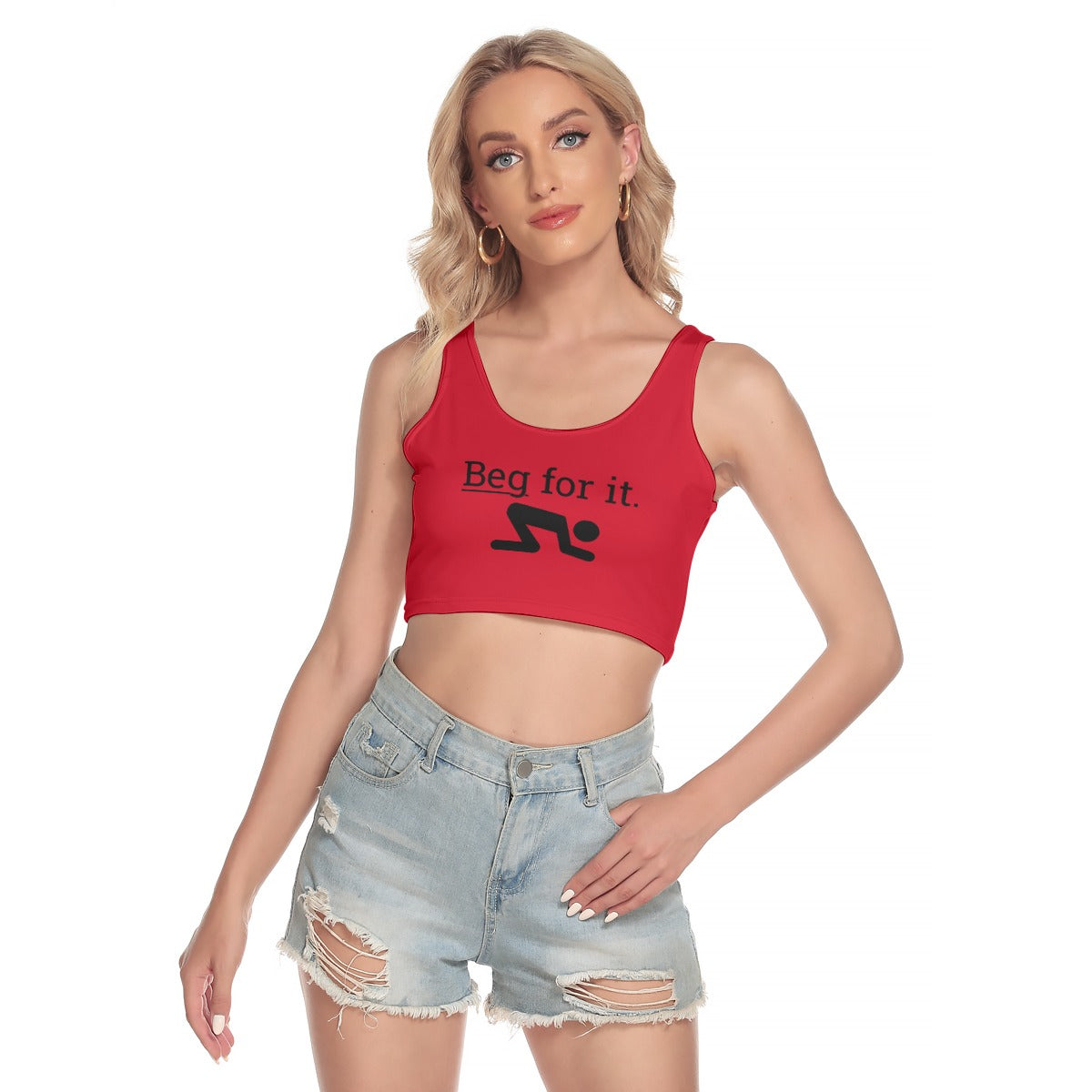 Beg For It Sport Crop Top
