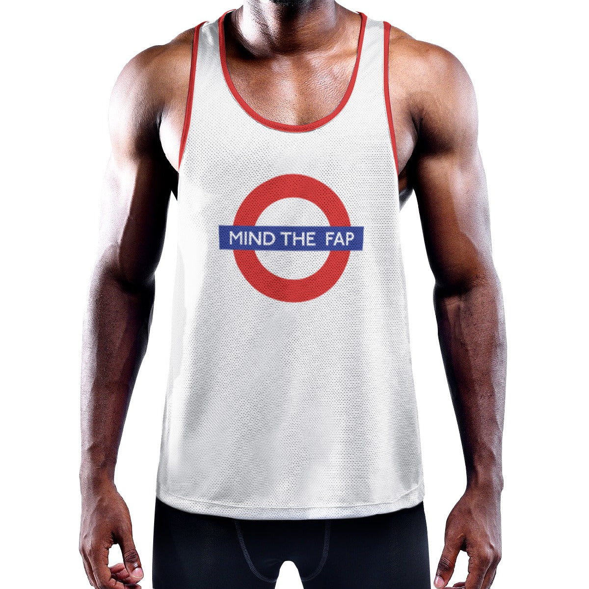 Mind the Fap Slim Y-Back Muscle Tank Top
