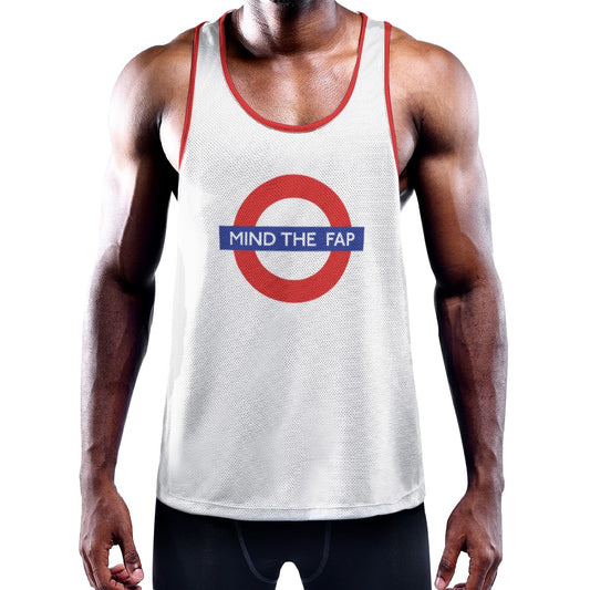 Mind the Fap Slim Y-Back Muscle Tank Top