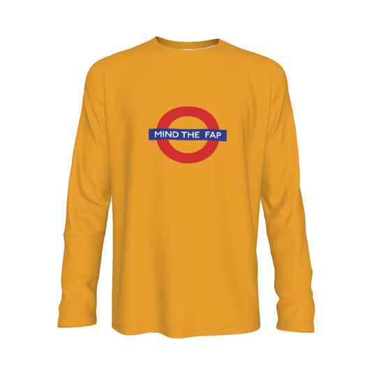 Mind the Fap Raglan Long Sleeve T-Shirt