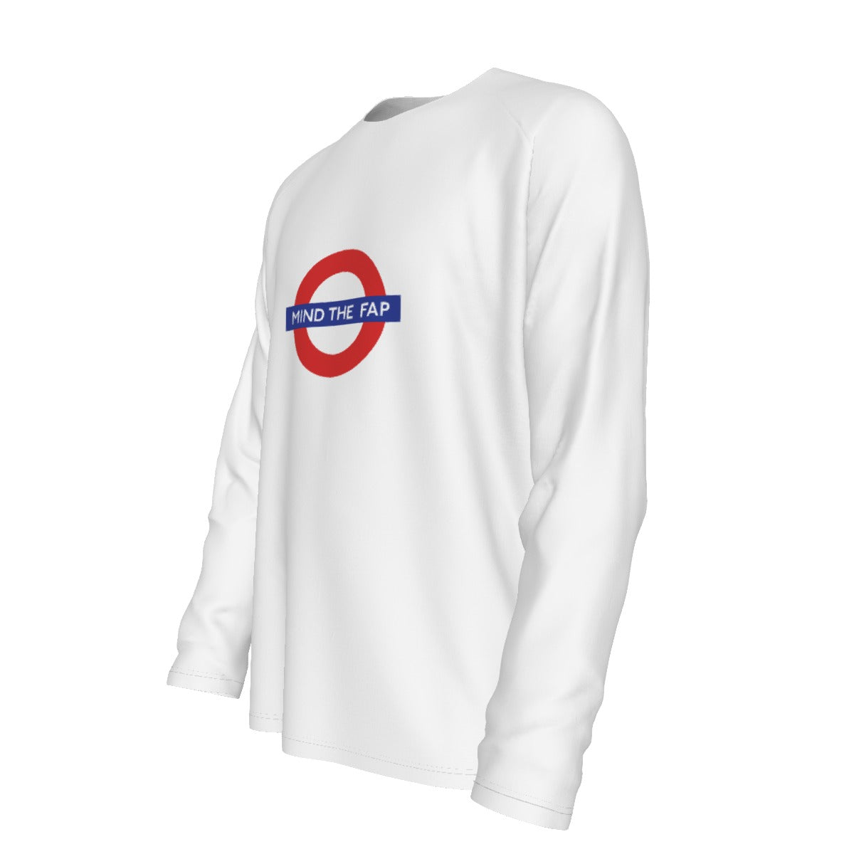 Mind the Fap Raglan Long Sleeve T-Shirt