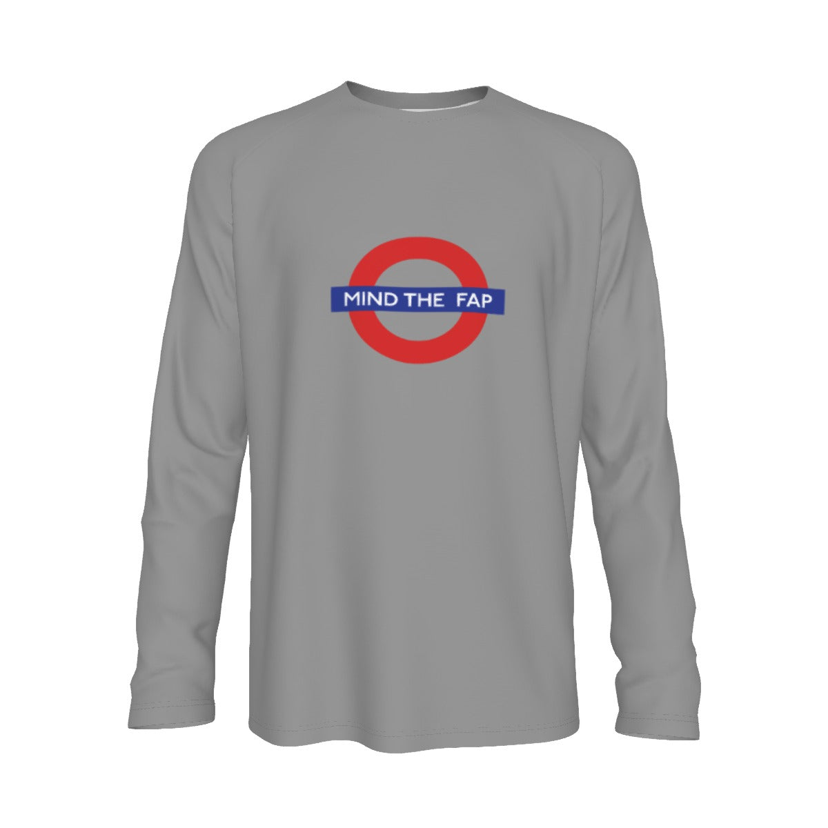 Mind the Fap Raglan Long Sleeve T-Shirt