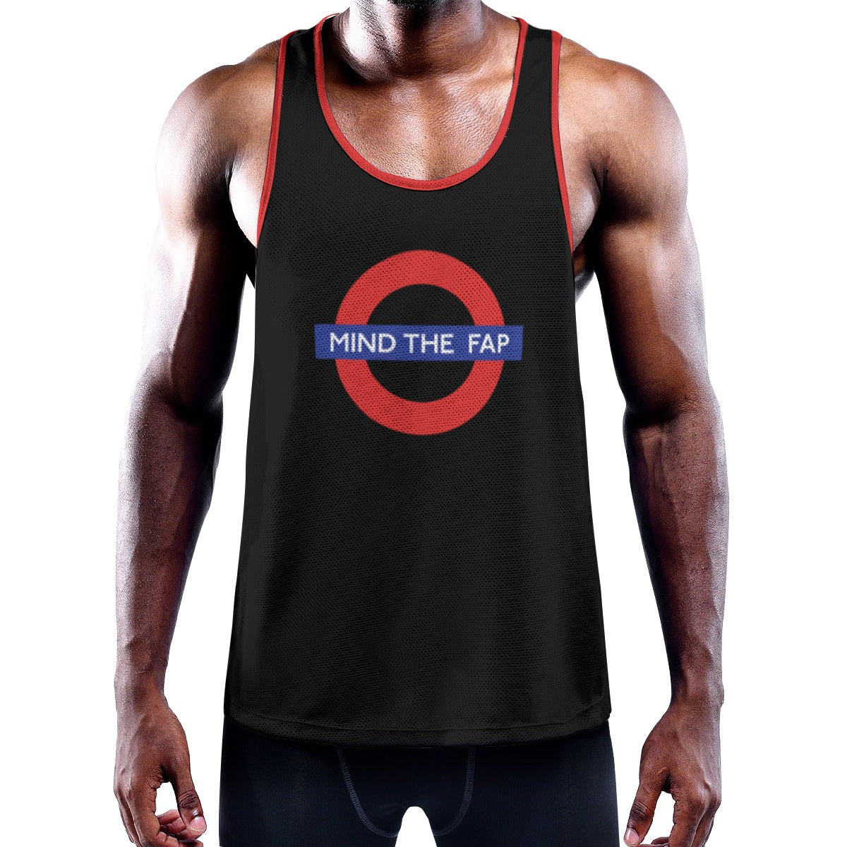 Mind the Fap Slim Y-Back Muscle Tank Top