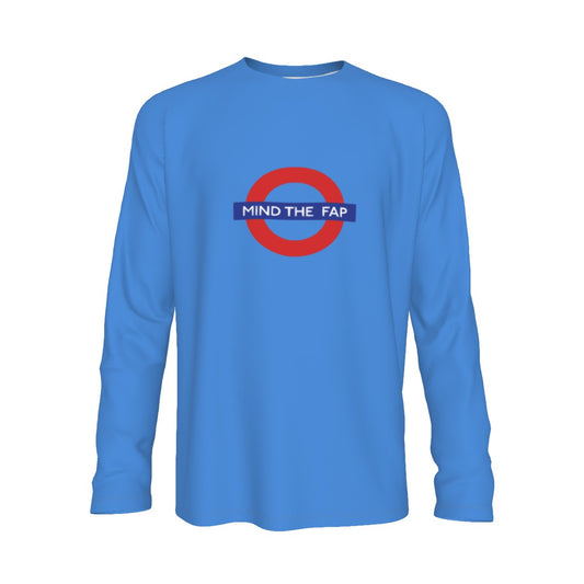 Mind the Fap Raglan Long Sleeve T-Shirt
