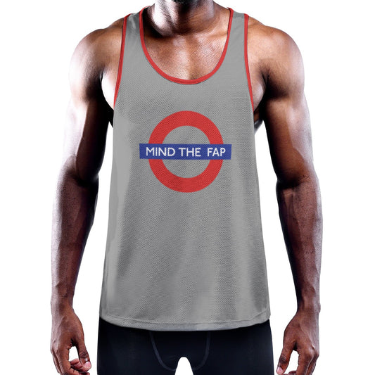 Mind the Fap Slim Y-Back Muscle Tank Top