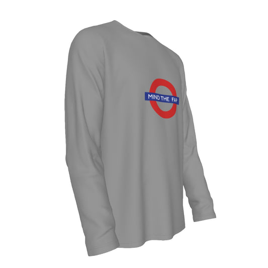 Mind the Fap Raglan Long Sleeve T-Shirt