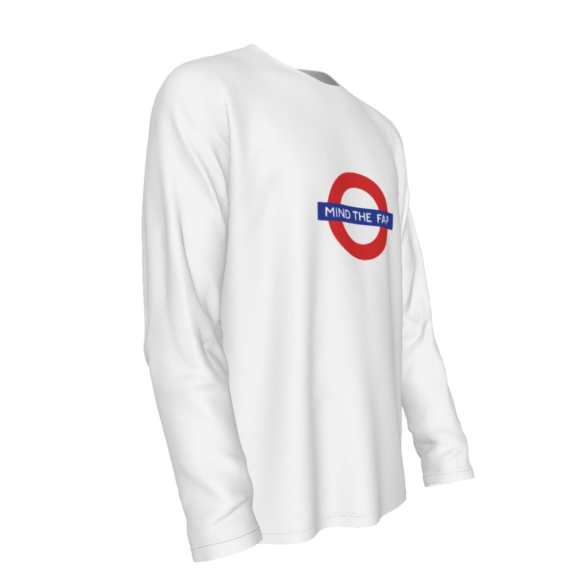Mind the Fap Raglan Long Sleeve T-Shirt