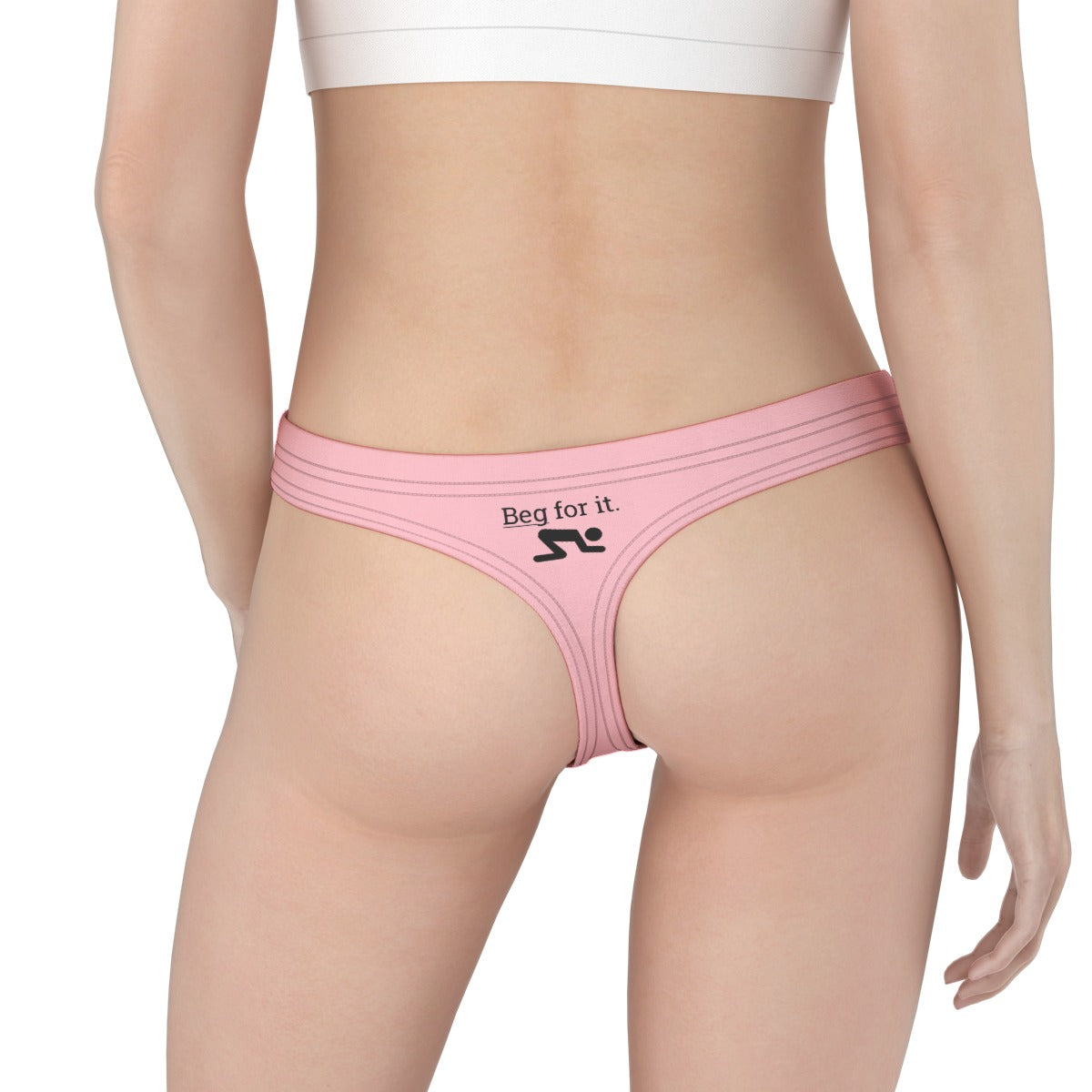 Beg For It Low Waist Jersey Brief