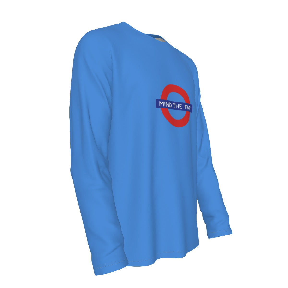 Mind the Fap Raglan Long Sleeve T-Shirt
