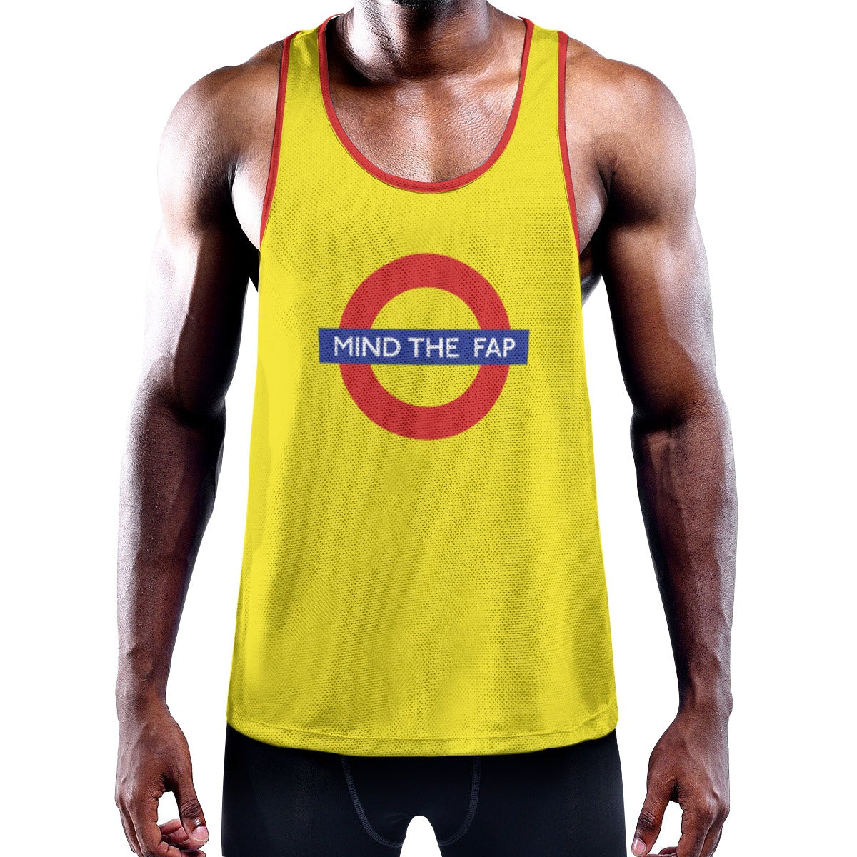 Mind the Fap Slim Y-Back Muscle Tank Top