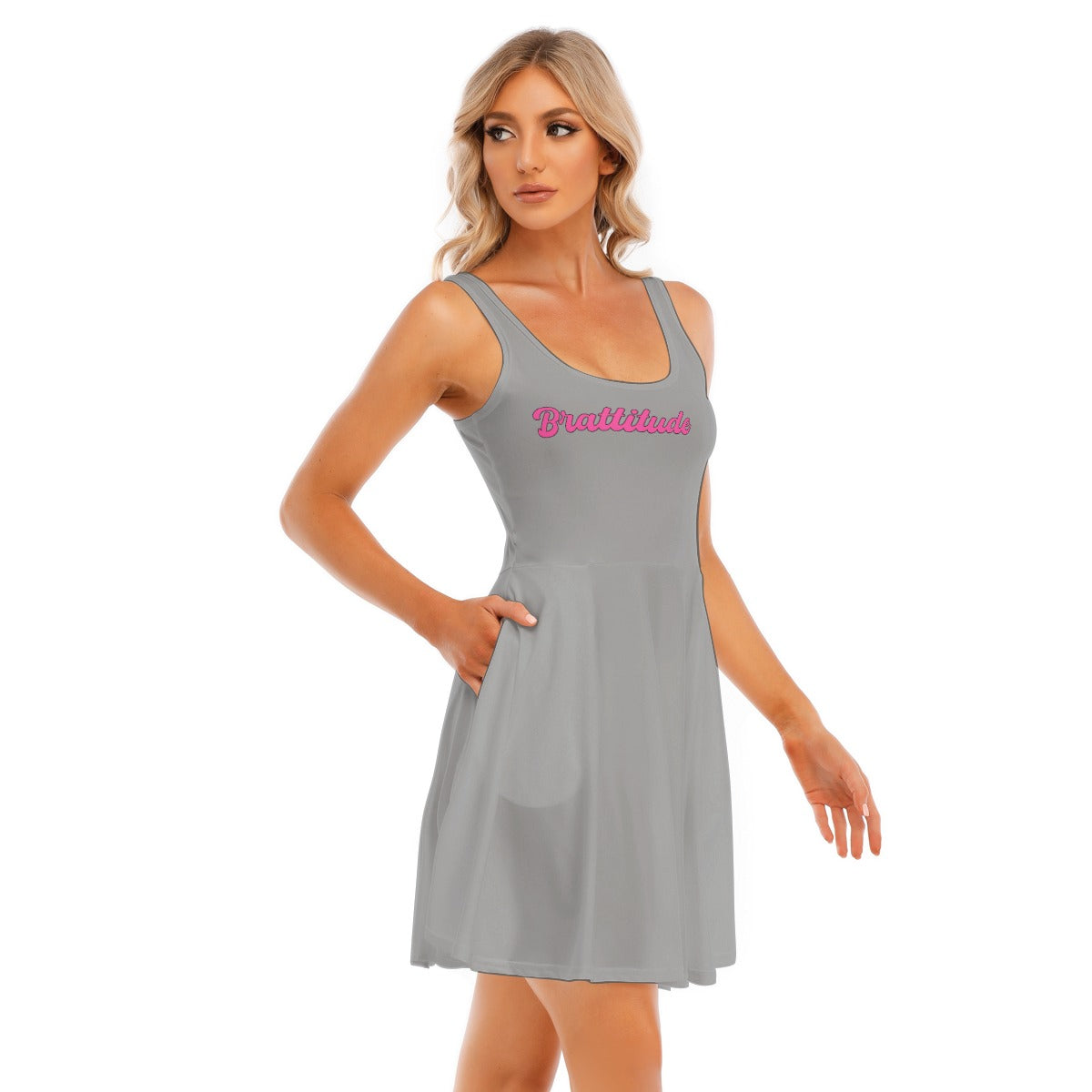 Brattitude Tank Vest Dress
