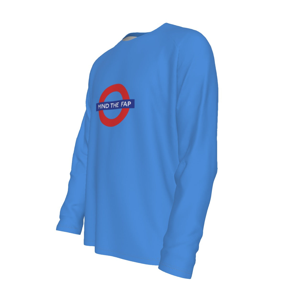 Mind the Fap Raglan Long Sleeve T-Shirt