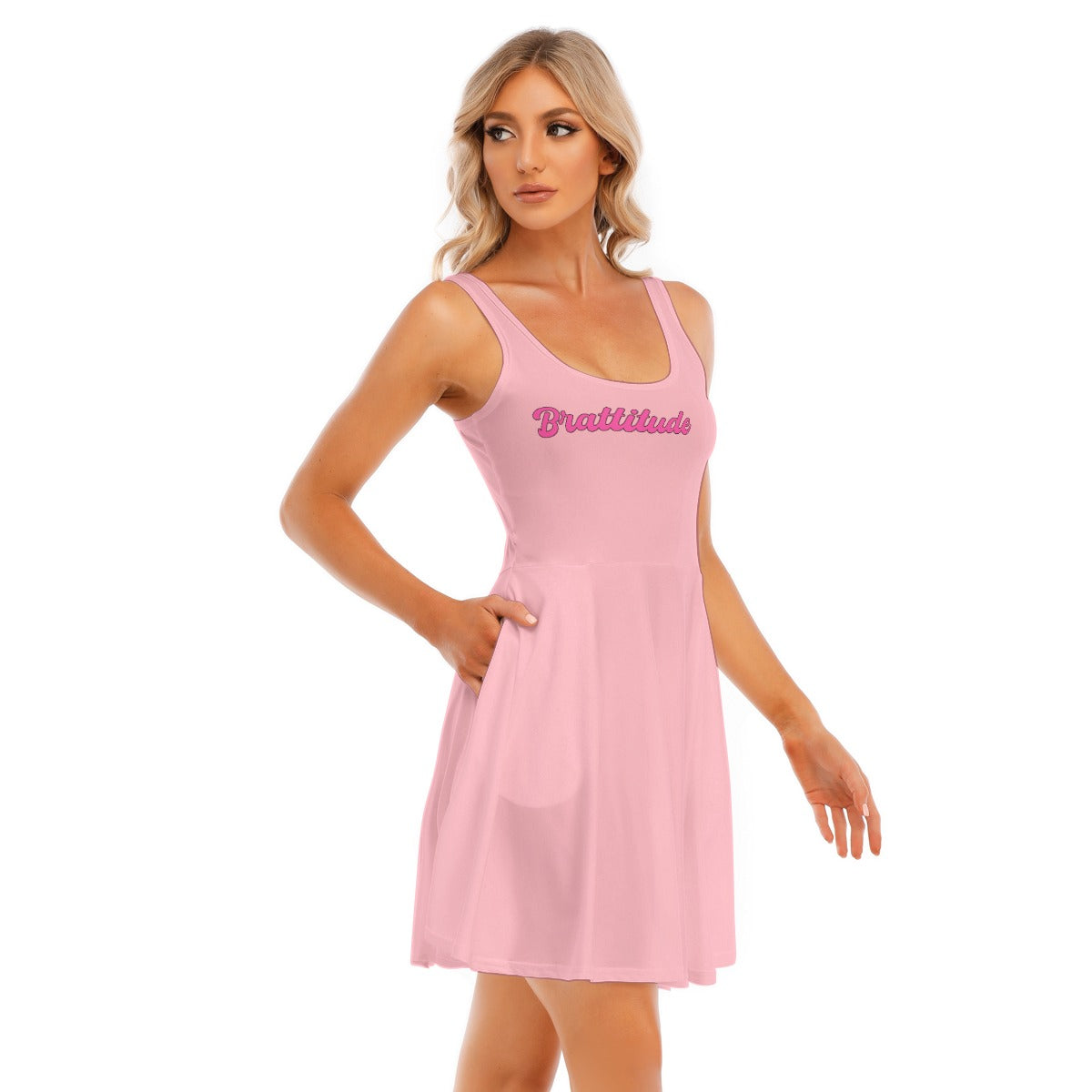 Brattitude Tank Vest Dress