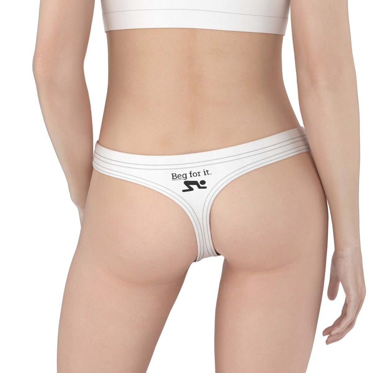 Beg For It Low Waist Jersey Brief