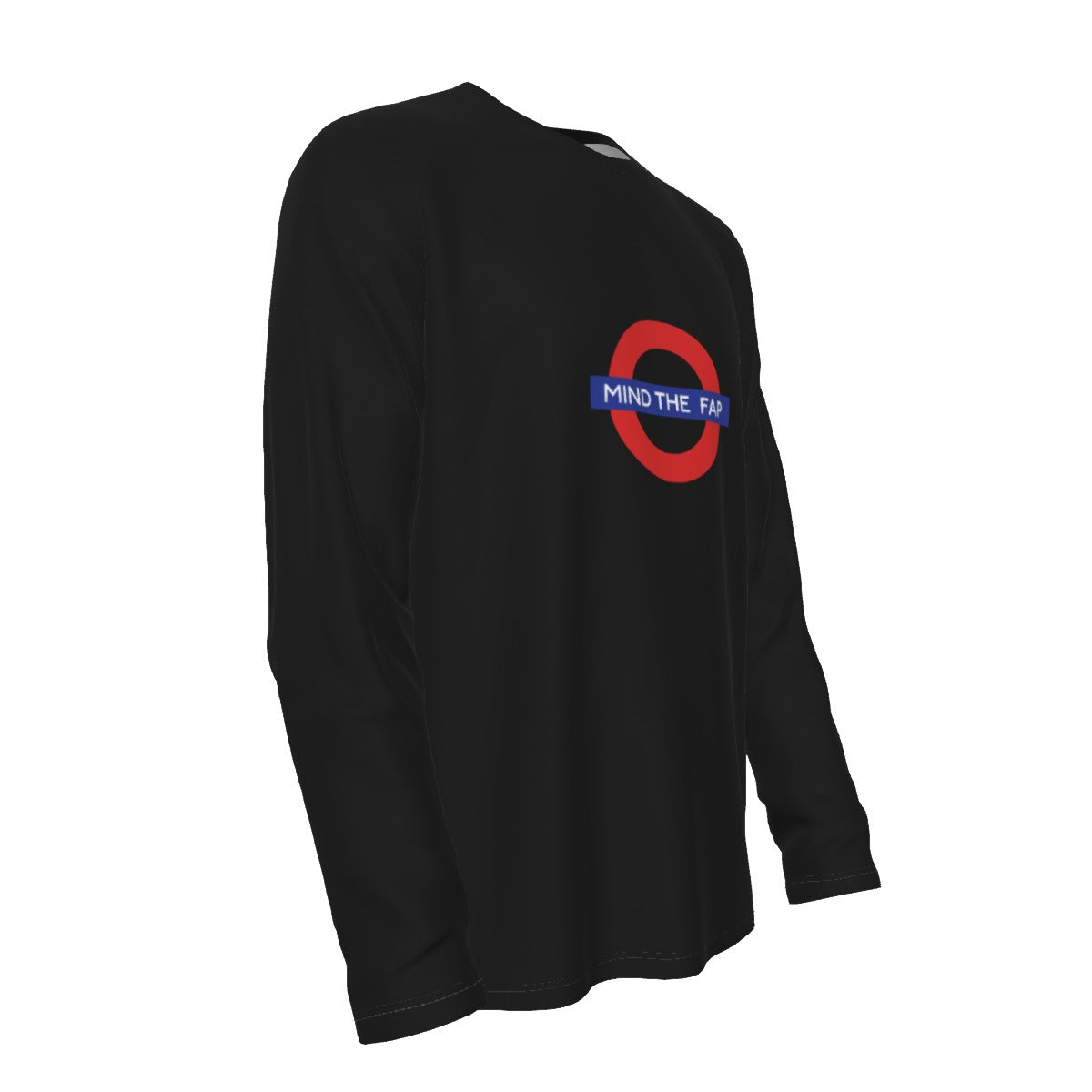 Mind the Fap Raglan Long Sleeve T-Shirt